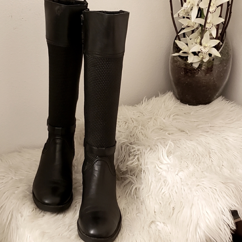 BLONDO KNEE HIGHHE TALL LEATHER BOOTS SIZE 8.5